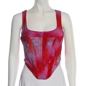 Miaou corset crop top bustier